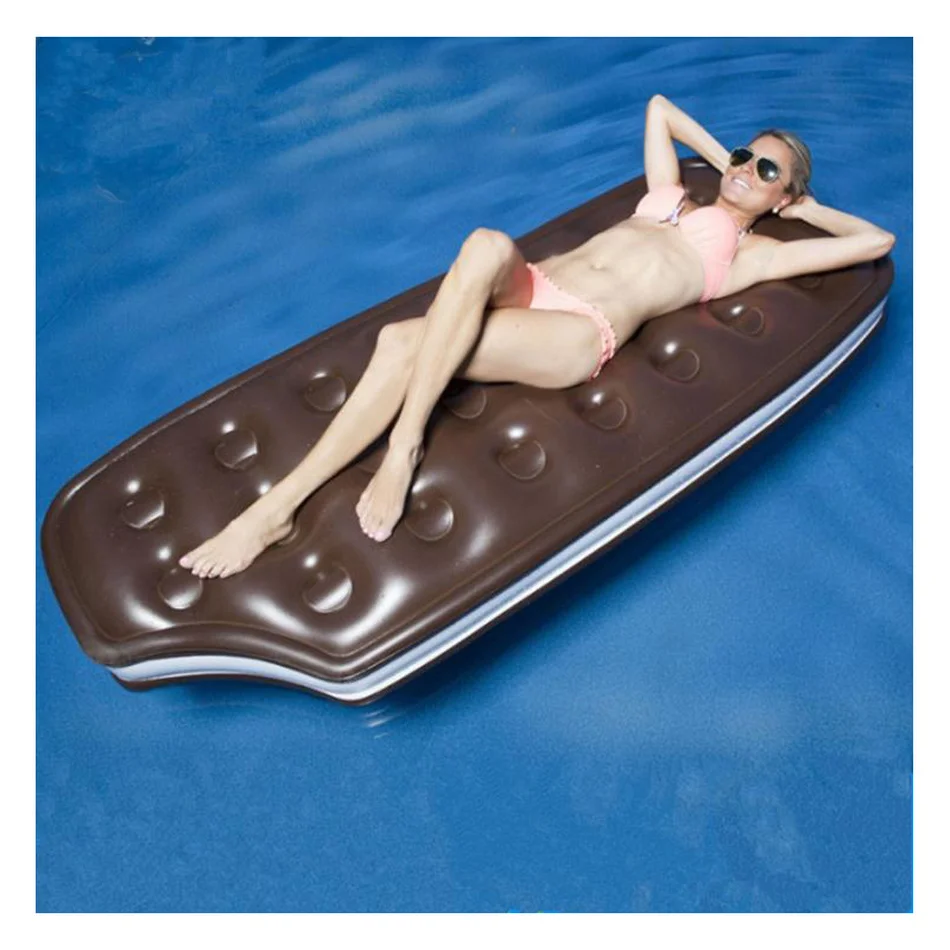 180CM Aufblasbare Luft Matratze Erwachsene Schwimmen Pool Schwimm Bett Sommer Strand Wasser Sport Float Matratze Luftmatratze