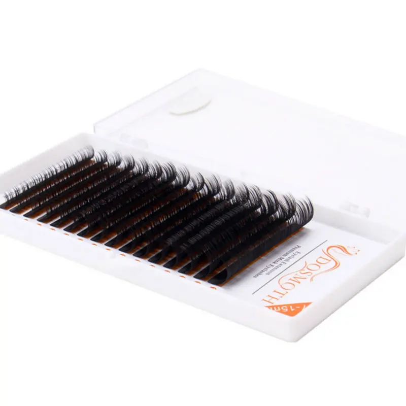 5trays  16rows/case,7~15mm mix , individual eyelash extension,Natural mink eyelashes makeup False eyelash