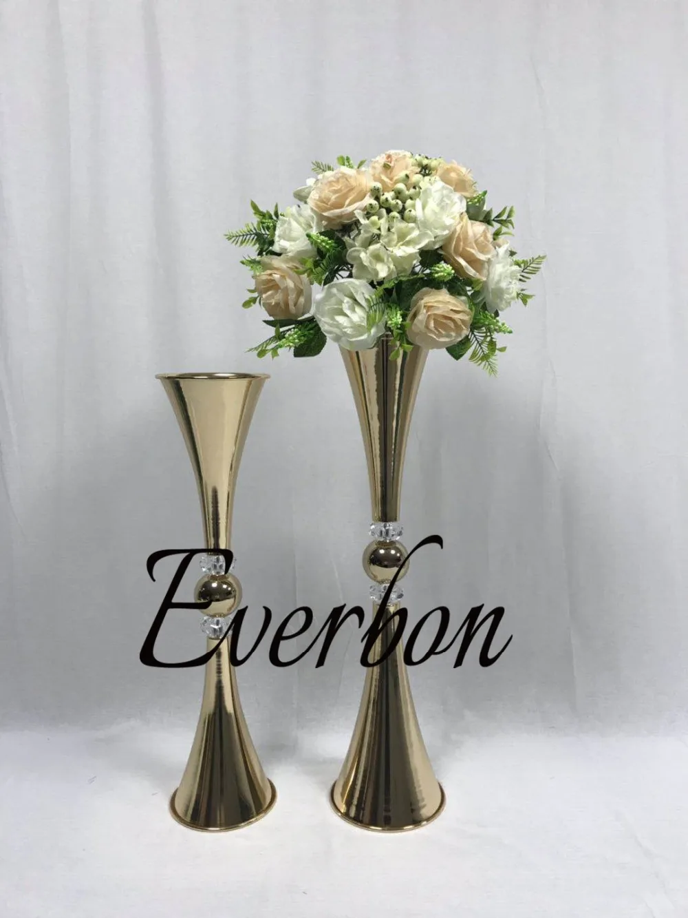 New stlye Metal Flower Vase Wedding Tabletop Vase Home Table Metal Flowers Vases wedding decoration wholesalers