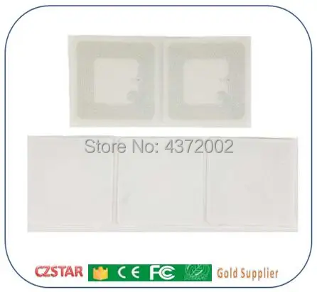 1000 Uds. Etiquetas adhesivas I code x protocolo iso15693 etiqueta IC RFID 13,56 MHz se pueden imprimir para inventario de seguimiento de libros de biblioteca