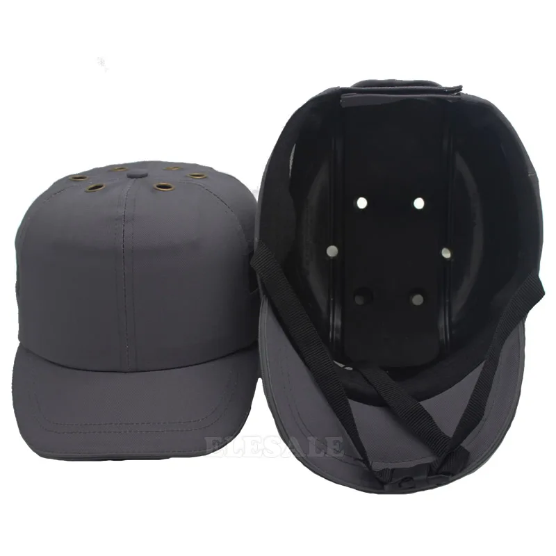 High Quality Work Safety Cap Helmet Baseball Hat Style Bump Cap Protective Hard PP Shell For Home Work Site Head Protection