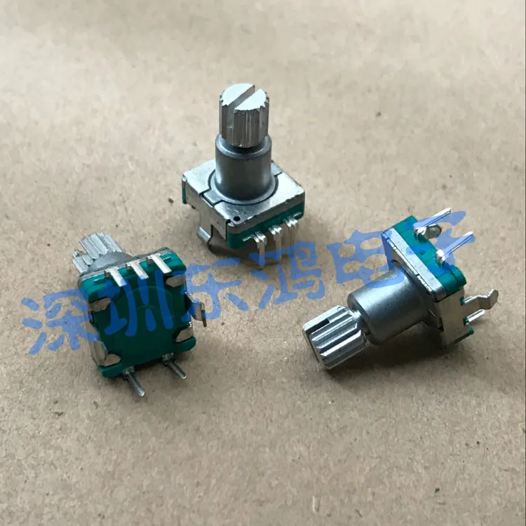 

3pcs for ALPS EC11 encoder with a press switch 30, positioning 15 pulse shaft length 13MM