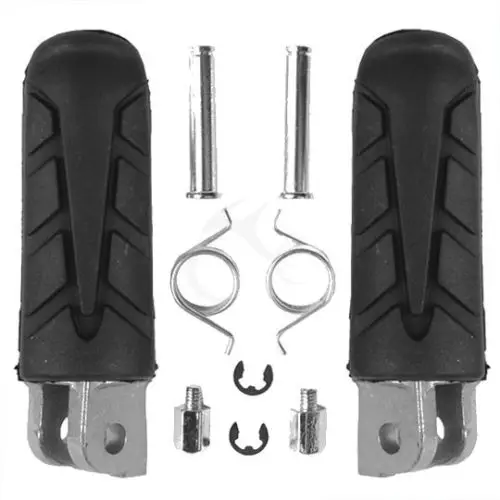 Front Footrests Foot Pegs For Honda CB600 98-06 Hornet600 CB500 400 100 750 For Varadero XL1000V NT400 BROS400 BROS650 NT650