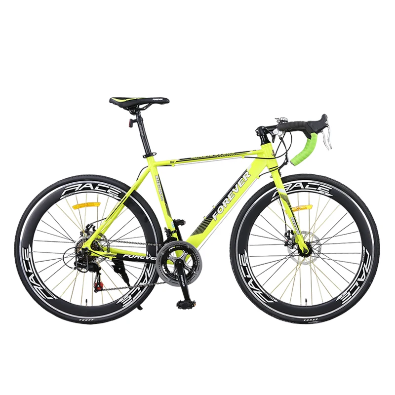 New Brand Road Bike 14 Speed Bicycle 700CC Wheel Aluminum Alloy Frame Break Wind Racing Light Weight Bicicleta