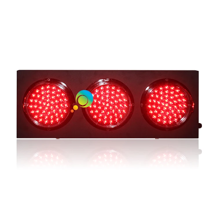 AC85-265V Nuovo design auto racing piastra laminata a freddo 200mm mix rosso verde semaforo LED