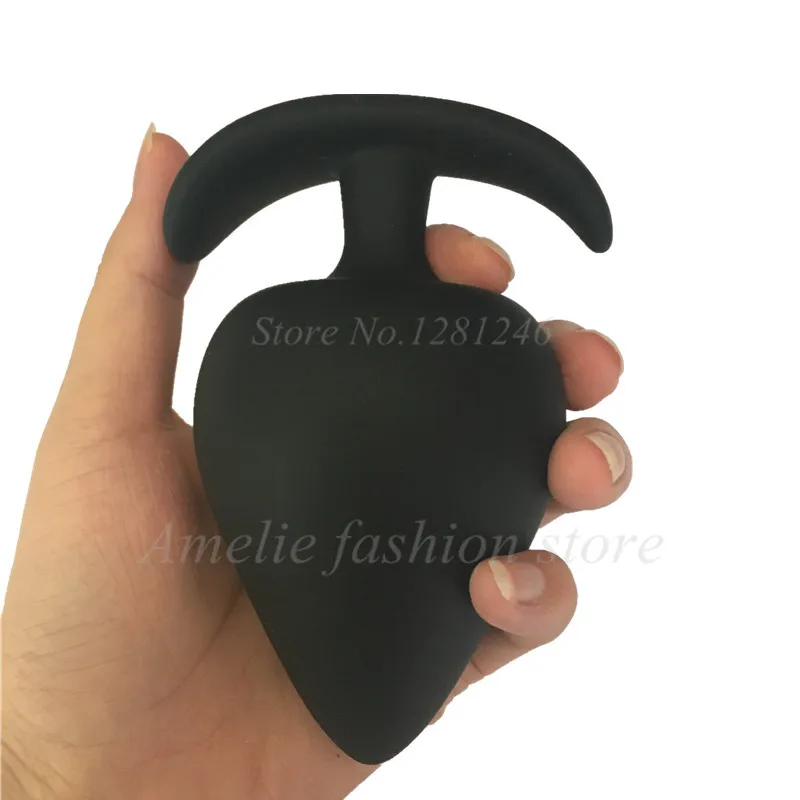 Super Big Size Anal Sex Toys 100% Silicone Unisex Huge Butt Plug Anal Plugs Anal Sex Toys for Women Men Waterproof Anus Massager