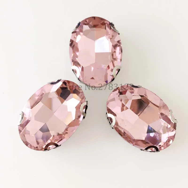 Full size D shape claw red Top Quality Glass Stones sew on rhinestones for Clothes Free shipping