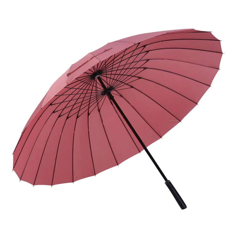 24 Bone Increase Umbrella 2-3 People Female Male Car Luxury Large Windproof Straight Umbrella Umbrella Corporation parasol