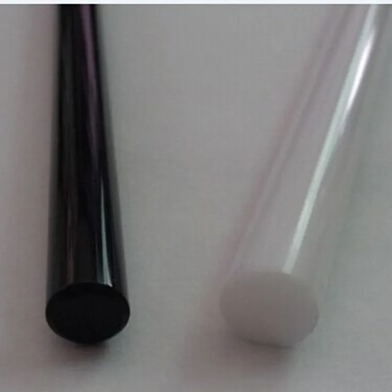 

Acrylic Clear Bubbles Rods Solid Black White Buiding Material Pmma Bar Home Bathroom Decor Plastic Stick 20pcs/Lot 1.8CM * 100CM