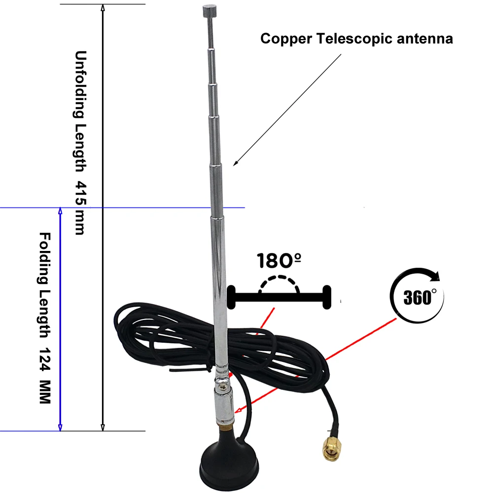 ใหม่ RTL SDR พร้อม RTL2832U R820T2 TXCO 0.5 PPM SMA HF แผนกต้อนรับบริการเต็มรูปแบบ Low Noise Amplifier