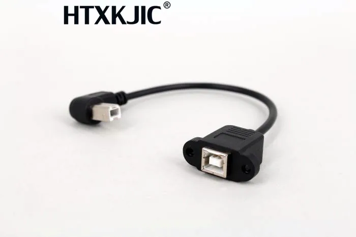 يو أس بي عالية الجودة B الذكور إلى الإناث الطباعة كابل طابعة الماسح الضوئي تمديد الحبل لوحة جبل تمديد كابل