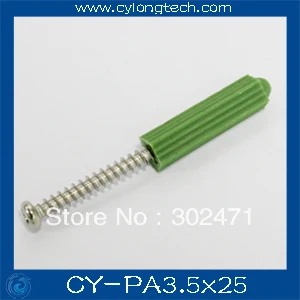 PA3.5 x 25 Cross recessed pan head tapping screws stainless steel screws 400sets.CY-PA3.5 x 25