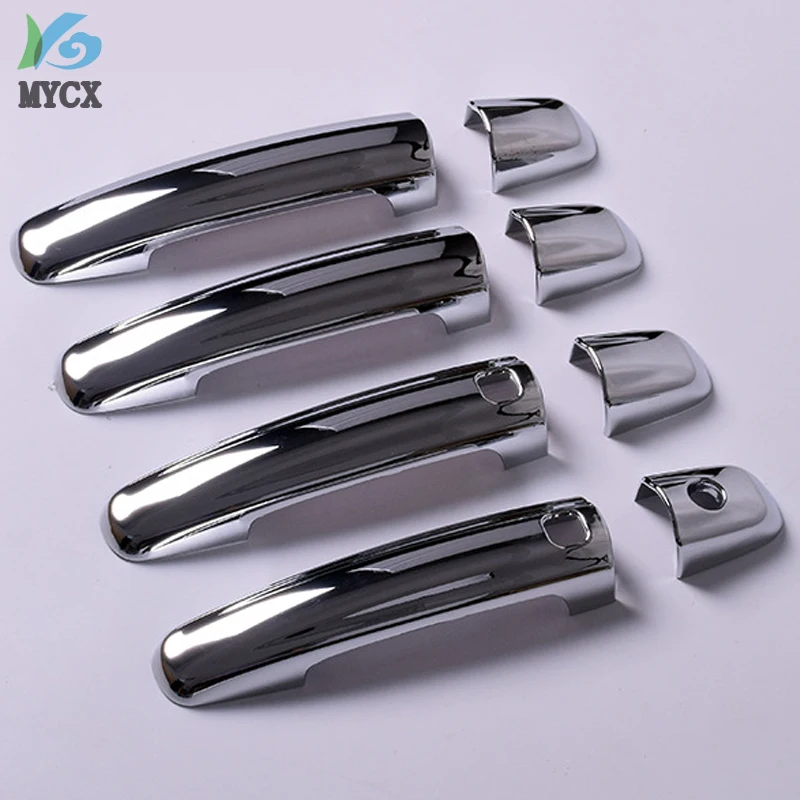 ABS Chrome car door handle protectors bowl cover exterior parts accessories For Suzuki Vitara Escudo 2015 2016 2017 2018