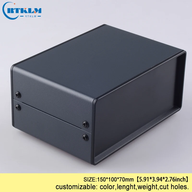 

Металлическая коробка для управления электроники своими руками, железный соединительный корпус, корпус на заказ, небольшой железный корпус, электрическая коробка 150*100*70 м