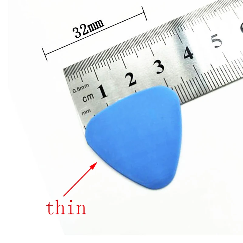 10PCS Thick Thin Phone Opening Tools Plastic Guitar Picks Pry Opener for iPhone iPad Tablet PC Disassemble Repair Tool Ki