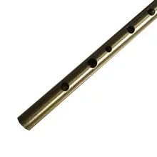 Brass Irish Whistle C D Key in 6 Colors #4
