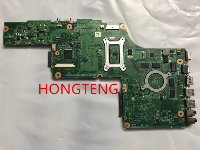 Original V000275460 FOR Toshiba Satellite L855 Intel Laptop Motherboard S989 6050A2491301 Test OK Free Shipping