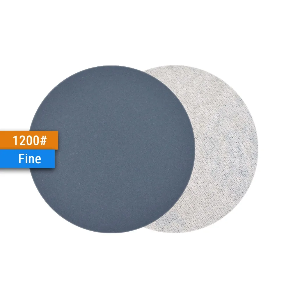 10PCS 4 Inch 100mm Silicon Hartmetall Haken & Schleife Wasserdichte Schleifen Discs für Nass/Trocken Schleifen Runde abrasive Schleifpapier