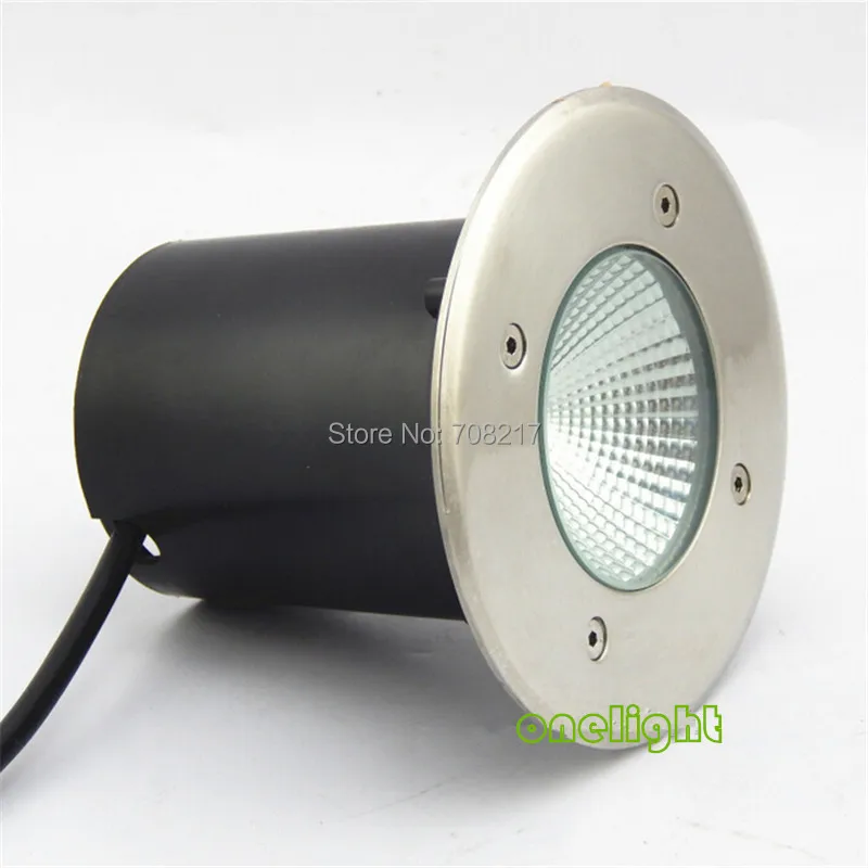 Miễn phí vận chuyển (6 cái/lốc) Màu Trắng Warm trắng 15 Wát COB LED ánh sáng dưới đất AC85-265V/DC12V LED ngoài trời chiếu sáng