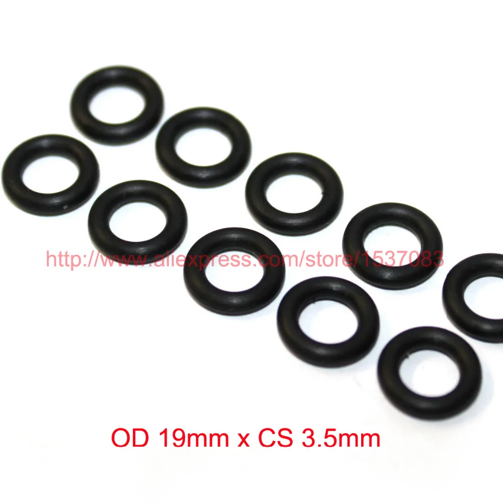 

OD 19mm x CS 3.5mm black NBR nitrile o ring o-ring oring sealing rubber cord