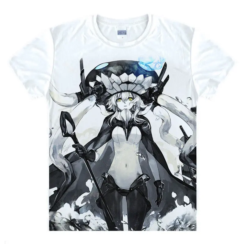 Kantai Collection anime T-Shirt Yudachi Shirt man anime printers shirt cute shirts Youth T-Shirts anime show cosplay shirts best