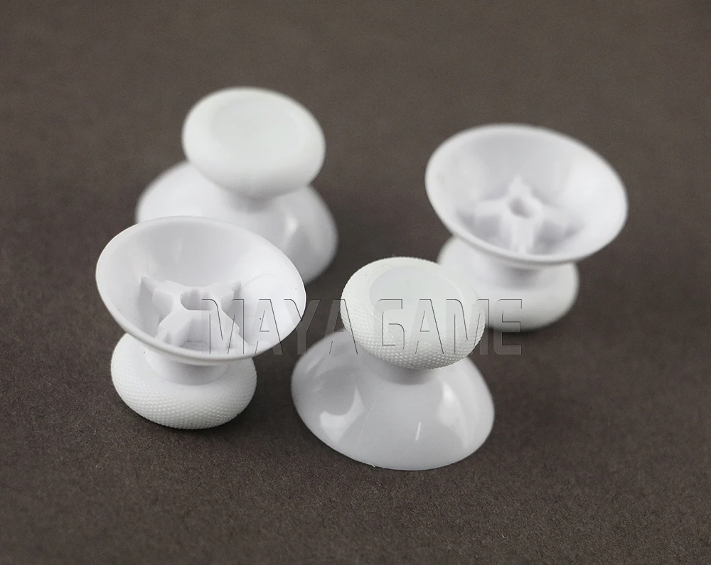 OCGAME 300 Cái/lốc Trắng Đen 3d Analog Ngón Tay Cái Gậy Dành Cho XBox One S Slim Bộ Điều Khiển Đồng Hồ Đeo Tay Joystick Mũ Nấm