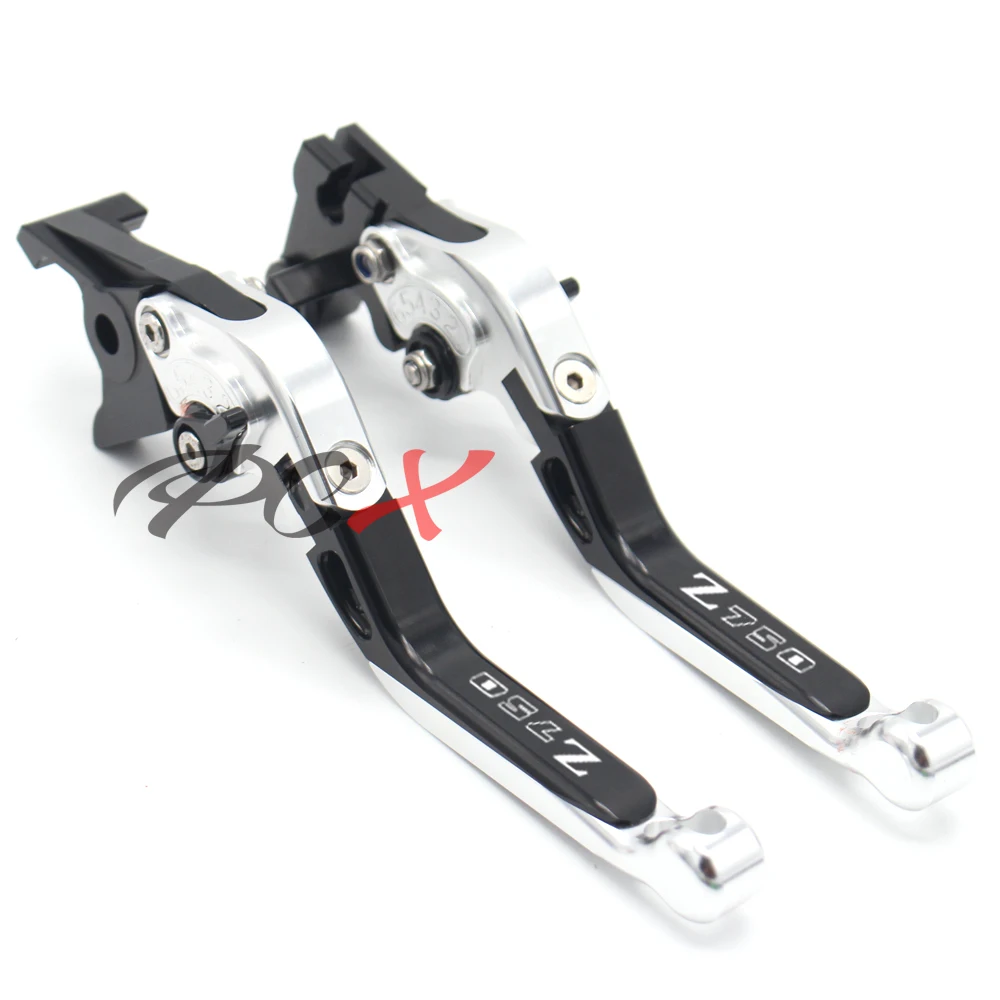 CNC alumínio motocicleta freio embreagem alavancas, acessórios para Kawasaki Z 750, Z750 (não Z750S modelo), 2007, 2008, 2009, 2010, 2011, 2012