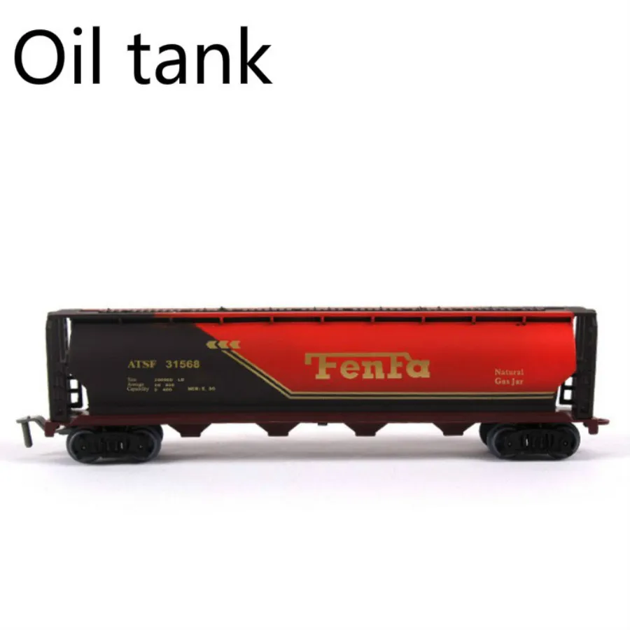 Plastic Train Container Railroad Layout General Train Accessories Tanker Freight Car Coal Carriage Passager Car