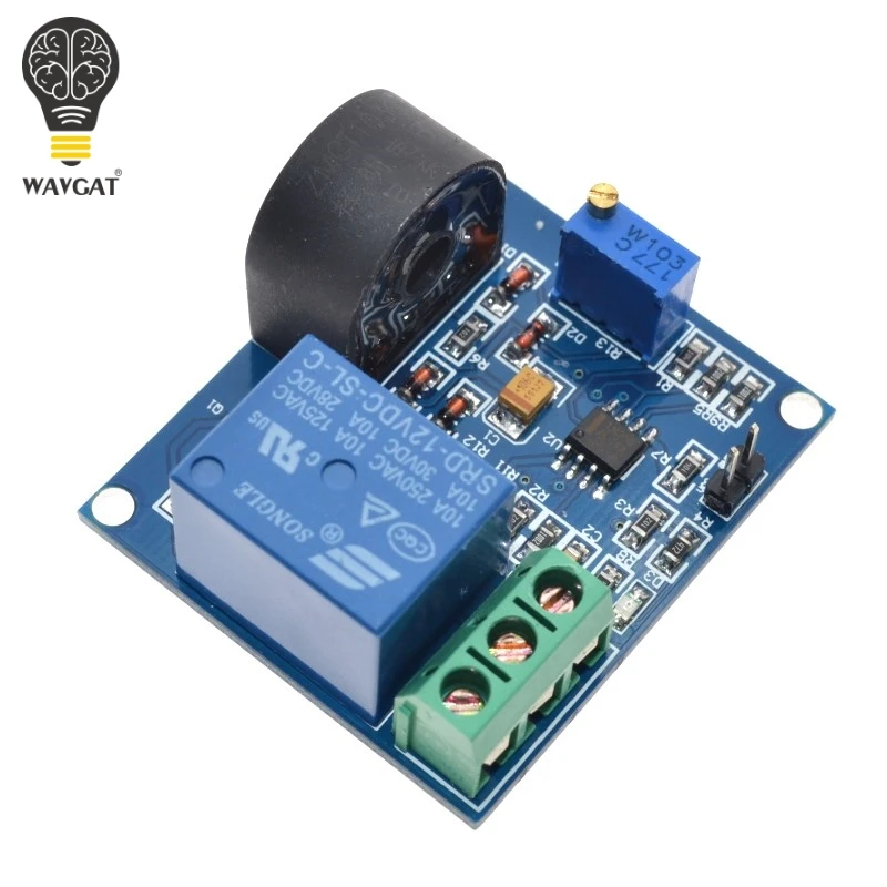 0~20A Current detection sensor AC overcurrent / short-circuit protection detection module