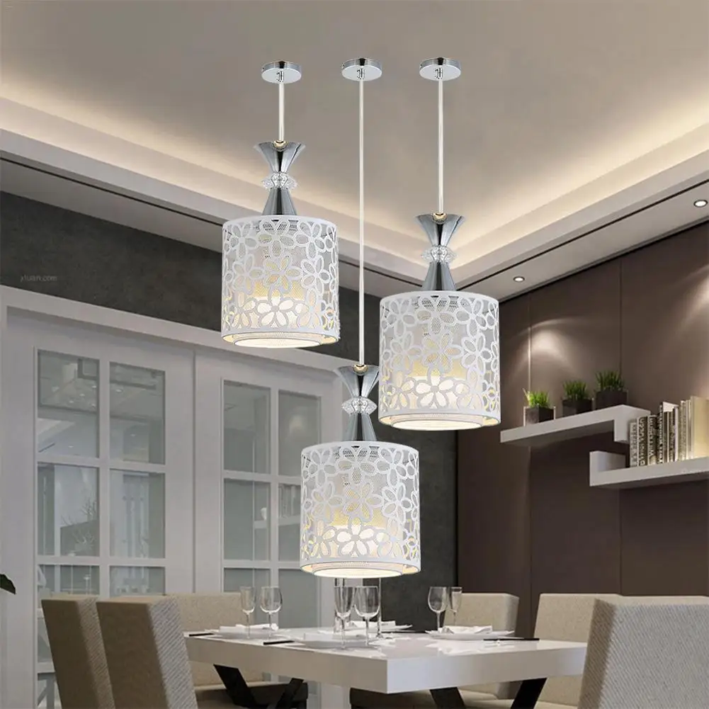 

Modern Led Pendant Light AC220V E27 Creative Pendant Lamp for Restaurant Coffee Bar Bedroom Living Room Decorative Hanging Lamp