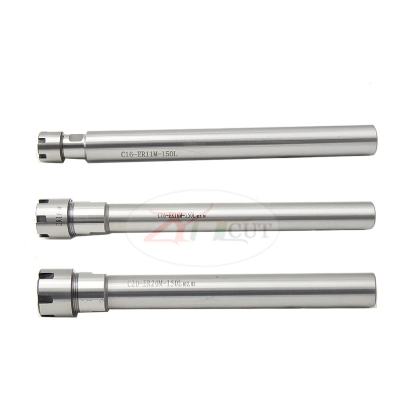 C10 C12 C16 C20 C25-ER11 ER16 ER20 ER25 ER32UM Collet M type Extension Rod ER Chuck Straight Shank Lengthen Rod For CNC Machine