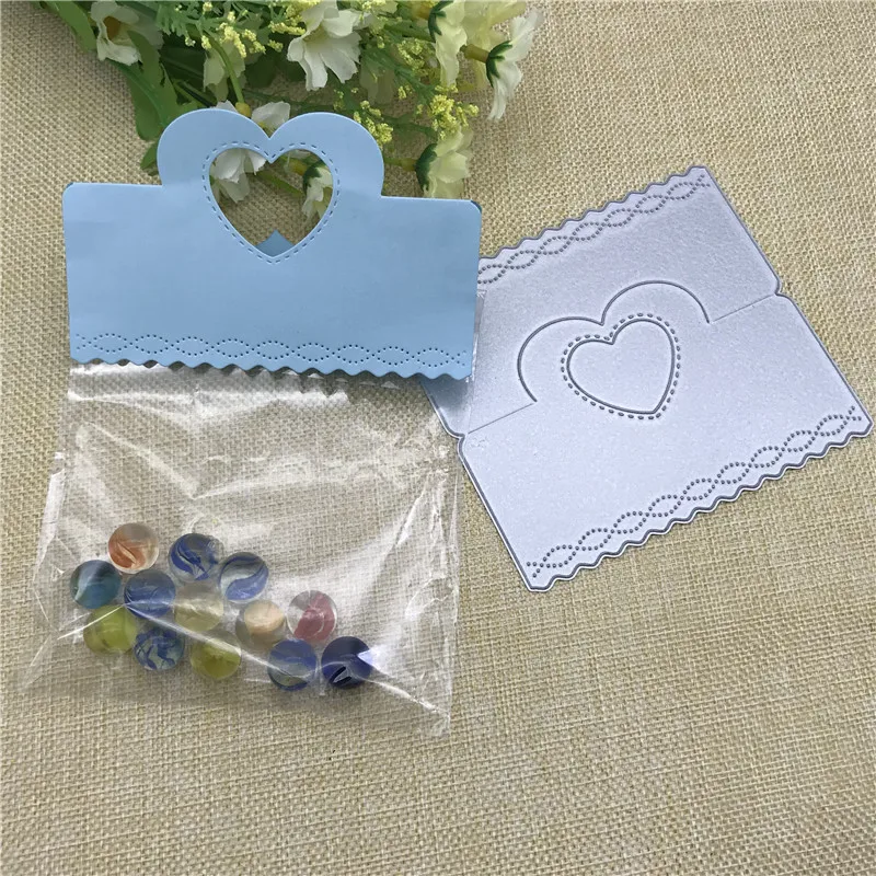 

METAL CUTTING DIES cut card box pack bag topper head handle Scrapbook paper craft