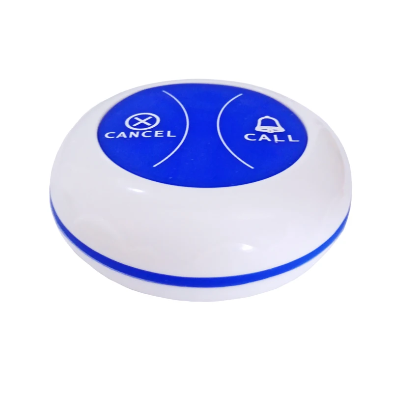 KOQI LIMITED 10PCS new type waterproof wireless call button waiter service push button restaurant table call bell cancel K-A2