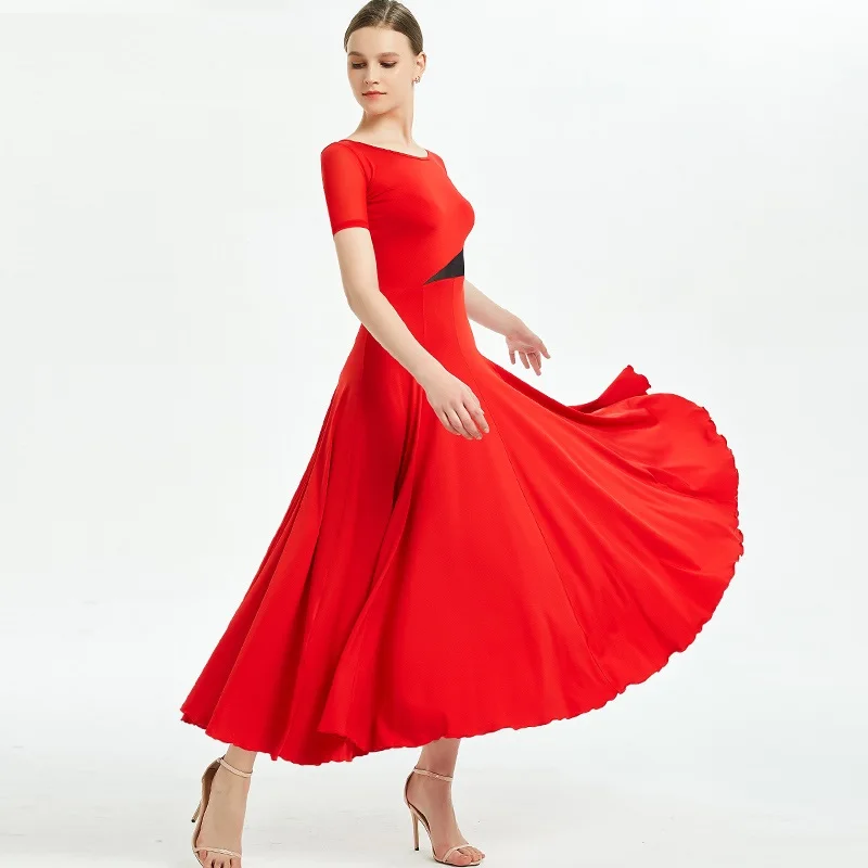 smooth ballroom dresses waltz womens ballroom dance dresses spanish flamenco dress dance wear women dance clothing long dress