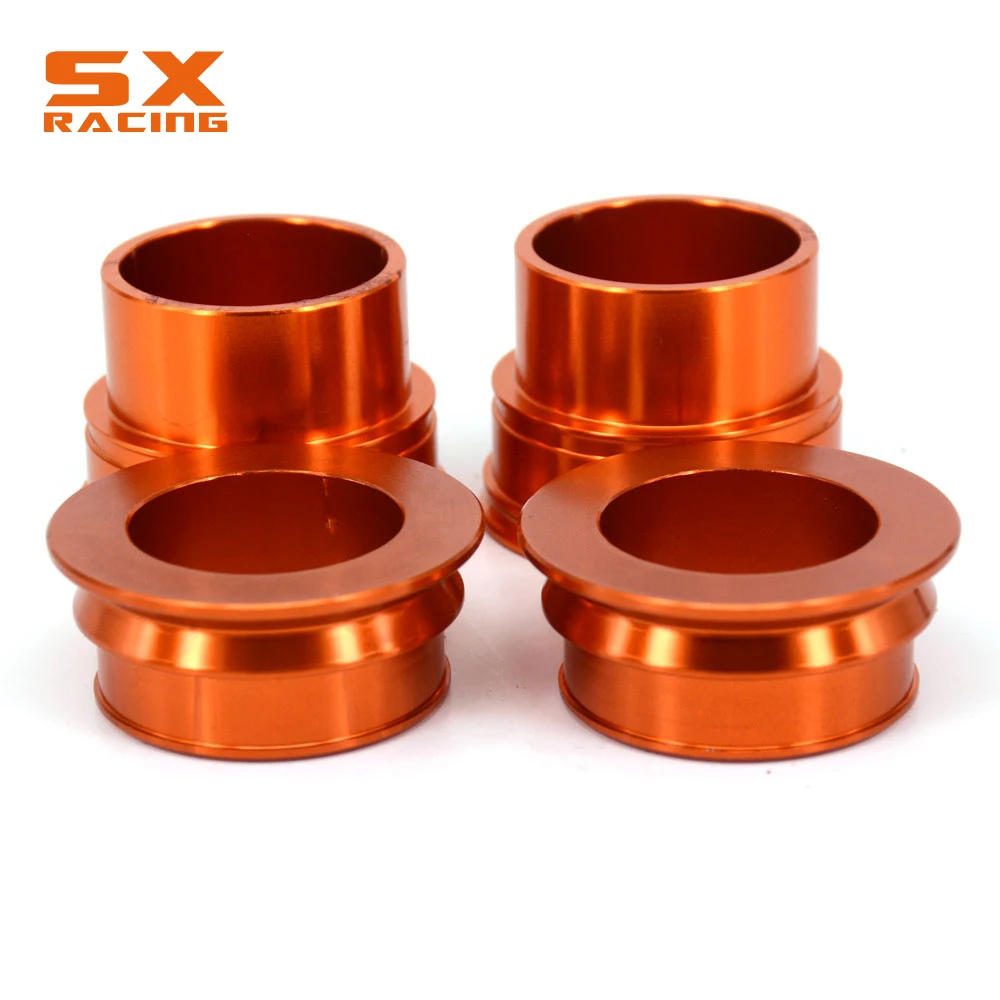 Motorcycle CNC Front Rear Wheel Hub Spacer Set For KTM SX SXF XCF 125 150 200 250 300 350 400 450 2013 2014