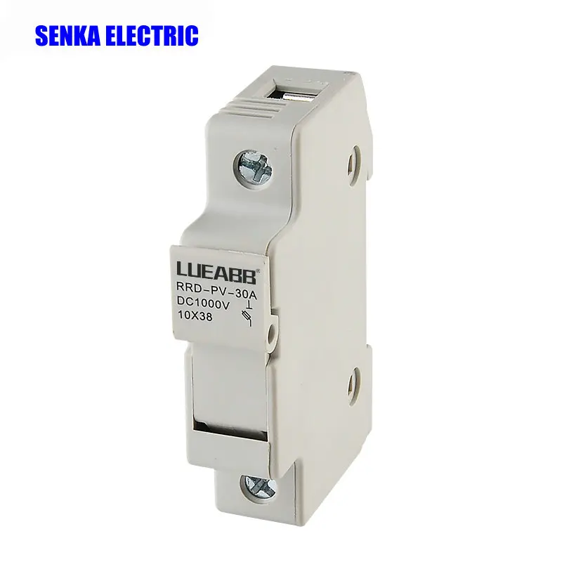 

DC1000V 10*38mm Fuse Base Solar System DC 1000V PV Fuse Holder