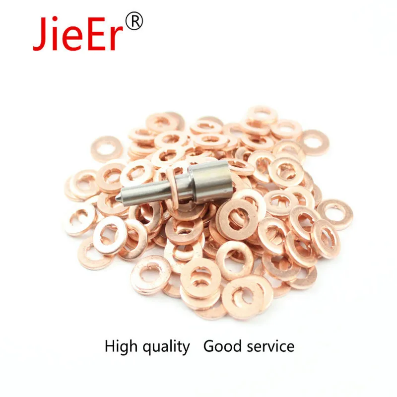 50 pcs/ lot  F00VC17504  for INJECTOR NOZZLE COPPER washer   F 00V C17 504