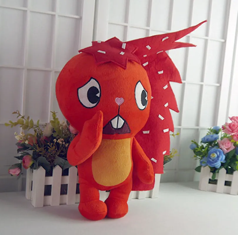 

Happy Tree Friends plush dolls Anime Flaky plush toys 38cm soft pillow high quality for gift