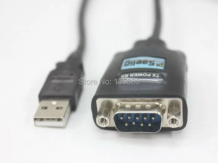 Saelig UMC-201RL High Performance USB to Serial Converter USB to DB9 Serial RS232 Adapter FTDI Chipset Cable Support Win7 Win 8