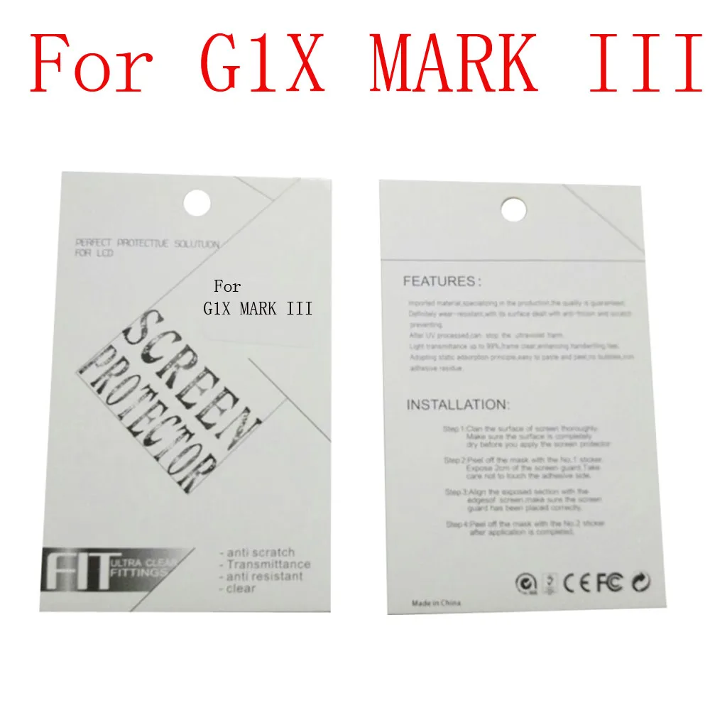 2 шт. Новая мягкая защитная пленка для экрана камеры Canon G1X G1X II G1X III G3X G5X G7X G9X G10X G7XII G9X II S120 S200