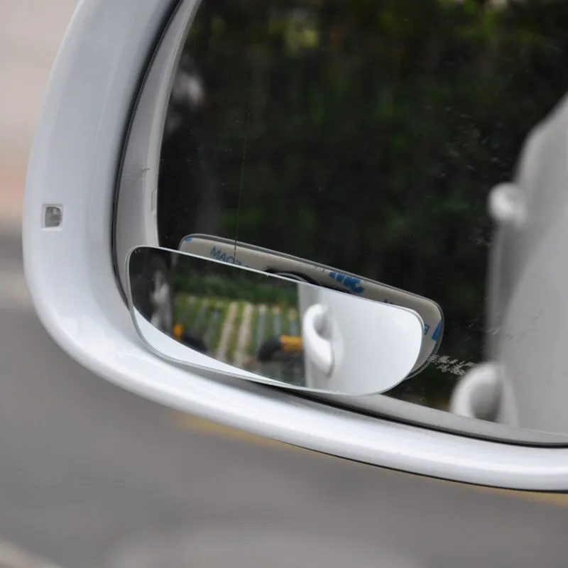 HD wide-angle 360-degree small round mirror blind spot mirror Reversing wide-angle white mirror rear-view minor mirror auto part