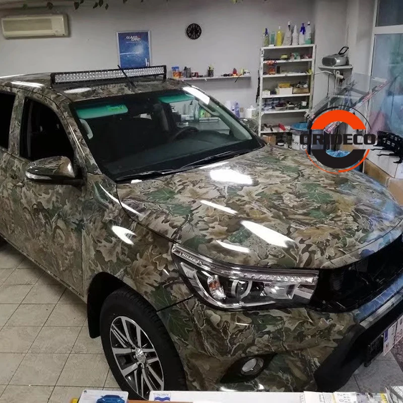 

1.52*5/10/15/20/25/30M New Realtree Camo Vinyl Sticker Real Tree Camouflage Vinyl Wrap For Car Truck Furniture Stickers