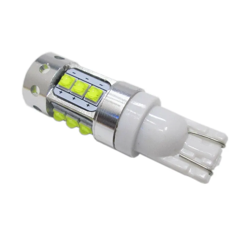 2x T10 194 168 W5W Cree-XBQ Chip 16 LED SMD White 6000K 80W T10 194 Car Side Wedge Light Lamp Bulb Lighting