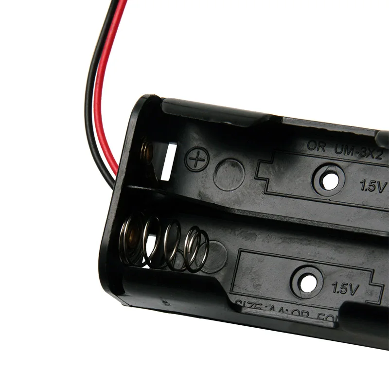 Glyduino – 2 sections sur le 5ème compartiment de la batterie, interrupteur scellé, piles AA installées