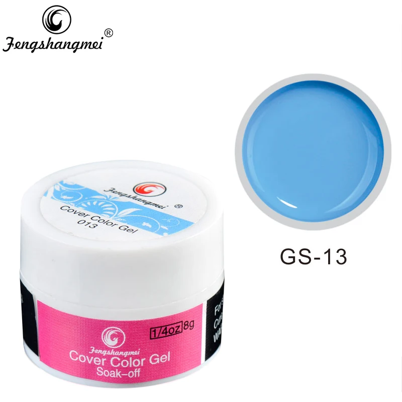 Fengshangmei-esmalte de Gel para dibujo 3D, barniz para uñas artísticas, pintura fácil de remojar, 8g