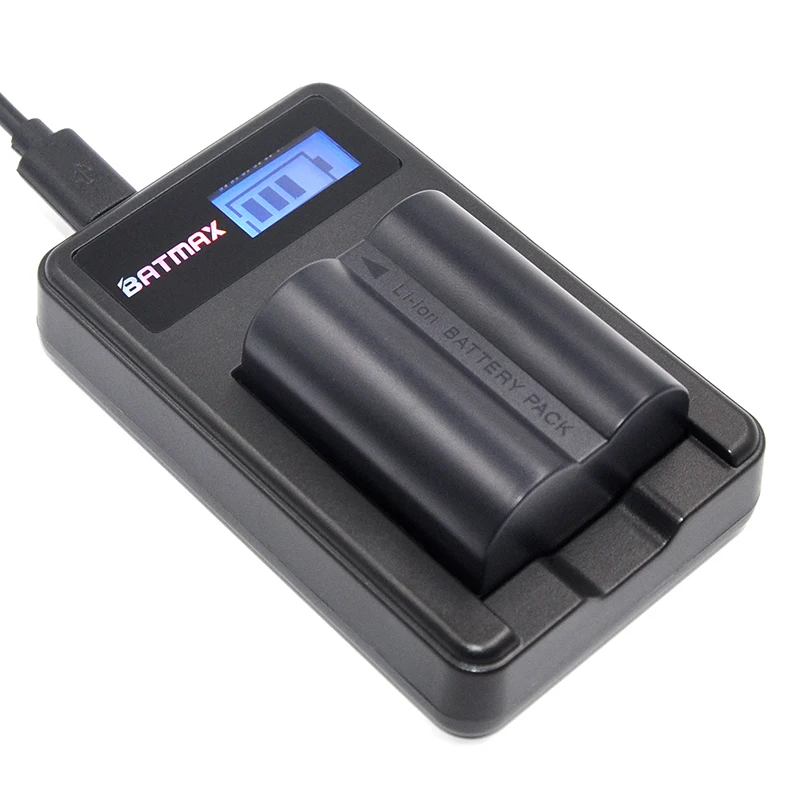 LCD USB Battery Charger for Panasonic DMW-BMA7 CGA S006 Li-ion Battery DMC FZ7 FZ8 FZ18 FZ2DMC FZ7 FZ8 FZ18 FZ28 FZ30 FZ35 FZ38