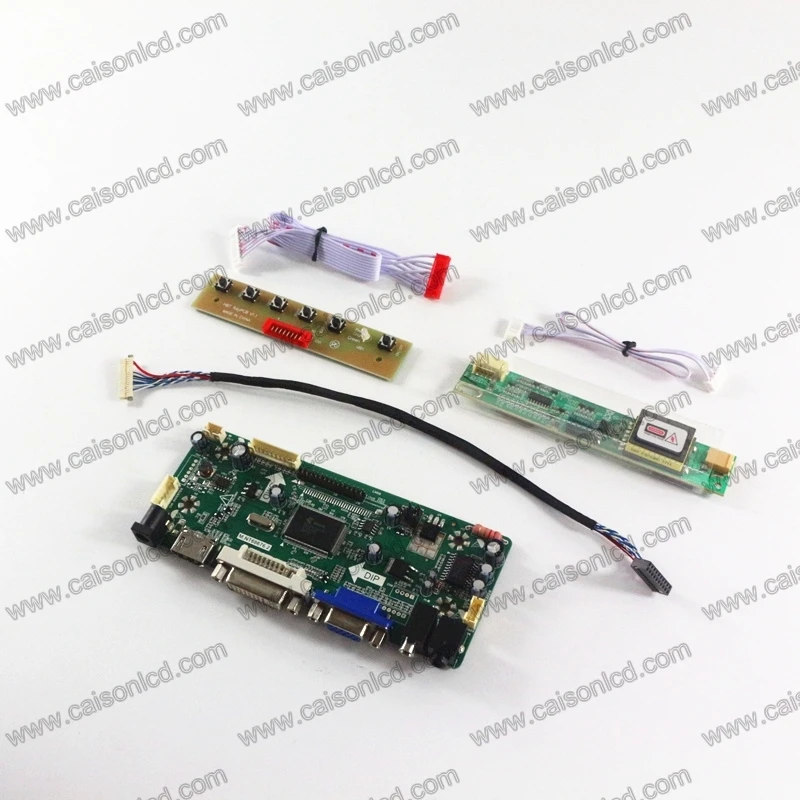 Easy to diy NT68676 LCD controller board support DVI+VGA+AUDIO  for LCD panel 1280 X 800 LCD model repair