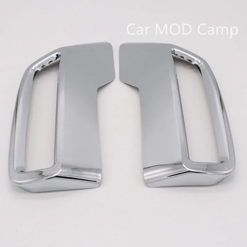 For Peugeot 3008 5008 Allure Access 2017 2018 2019 2020 2021 Chrome Rear Exhaust Muffler Tail Pipe Cover Trim 2pcs Car Styling