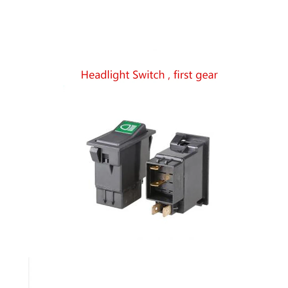 FIVE TYPES Rectangle Car Modified Rocker Switch(Reversing Switch+Headlight Switch Frist/Second Gear+Door Switch 3/6 pins)