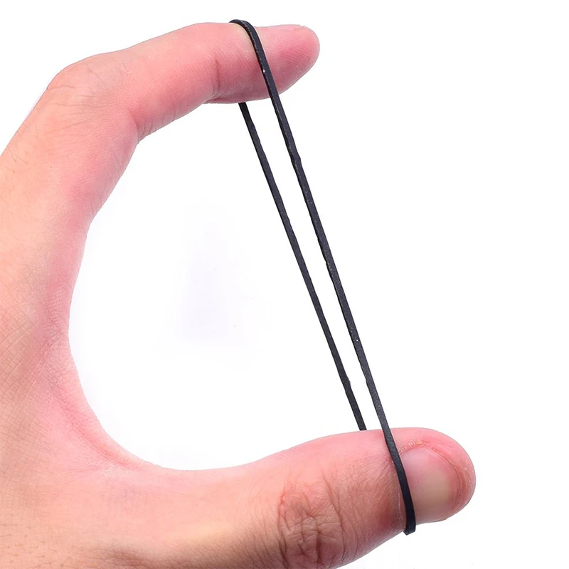 ATOMUS 100pcs/lot Tattoo Rubber Bands Black Silicone Rubber Tattoo Accessories For Coil Tattoo Machine Gun Supply